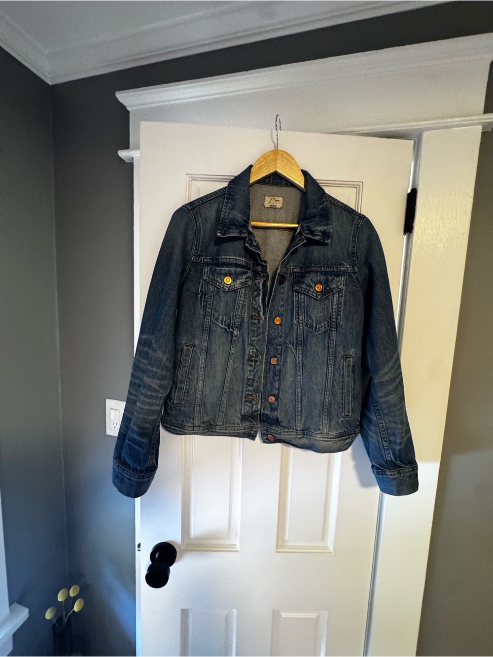 Jcrew classic denim jacket